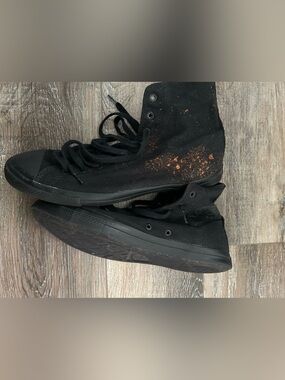 Converse Chuck Taylor All Star High-Top sneakers custom bleach spray